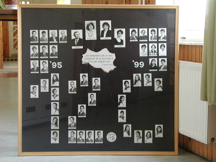 12.C osztály tablója (1995-1999)