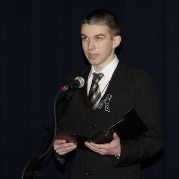 Farkas Gergő 13.A osztályos tanuló szavalata (Váci Mihály: Ha érdemes - ha nem) Farkas Gergő 13.A osztályos tanuló szavalata (Váci Mihály: Ha érdemes - ha nem)