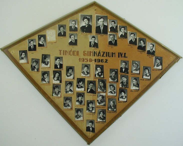 IV.C osztály tablója (1958-1962)