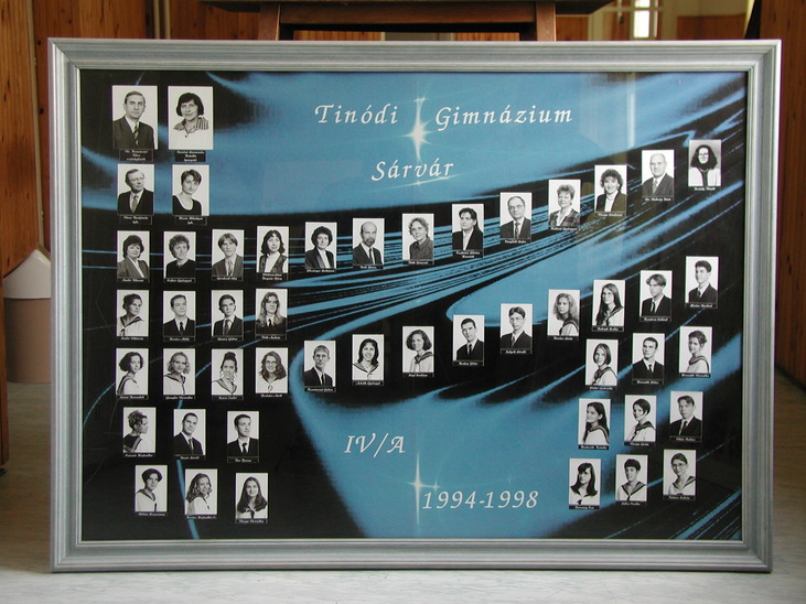 IV.A osztály tablója (1994-1998)