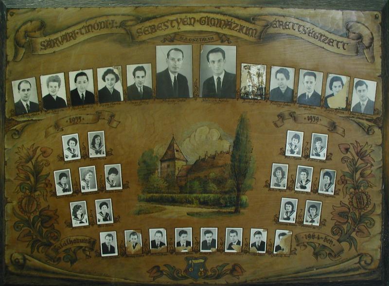 IV.A osztály tablója (1955-1959)