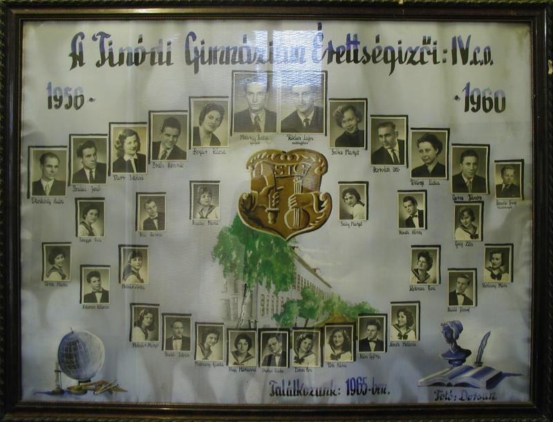 IV.C osztály tablója (1956-1960)