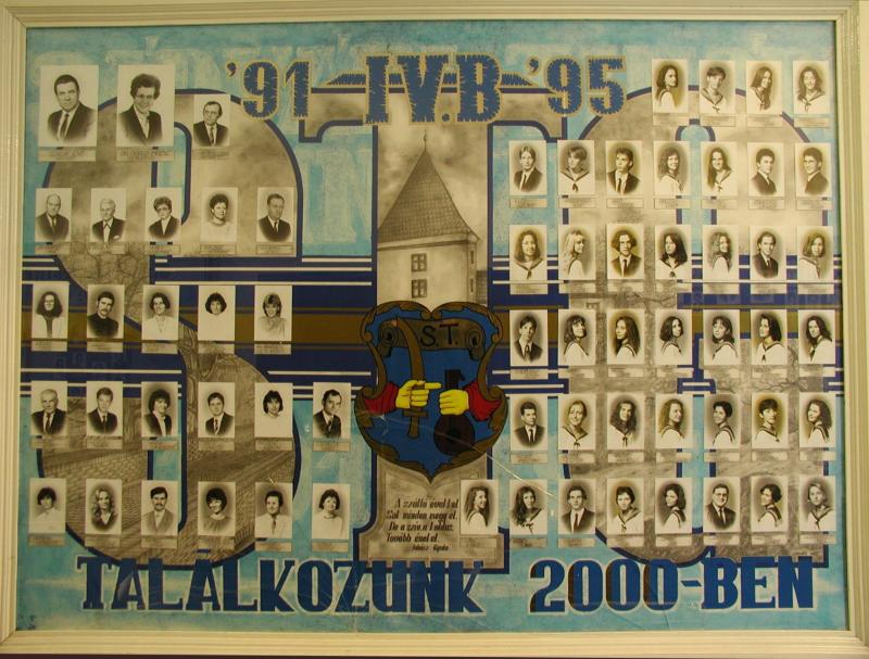 IV.B osztály tablója (1991-1995)