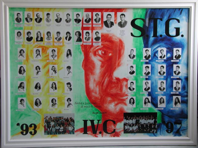 IV.C osztály tablója (1993-1997)