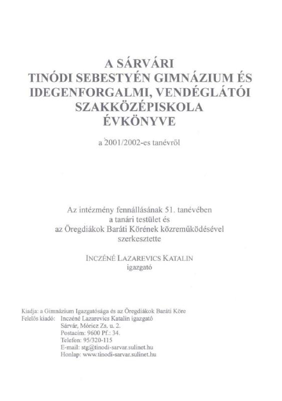 2001/2002-es tanévről