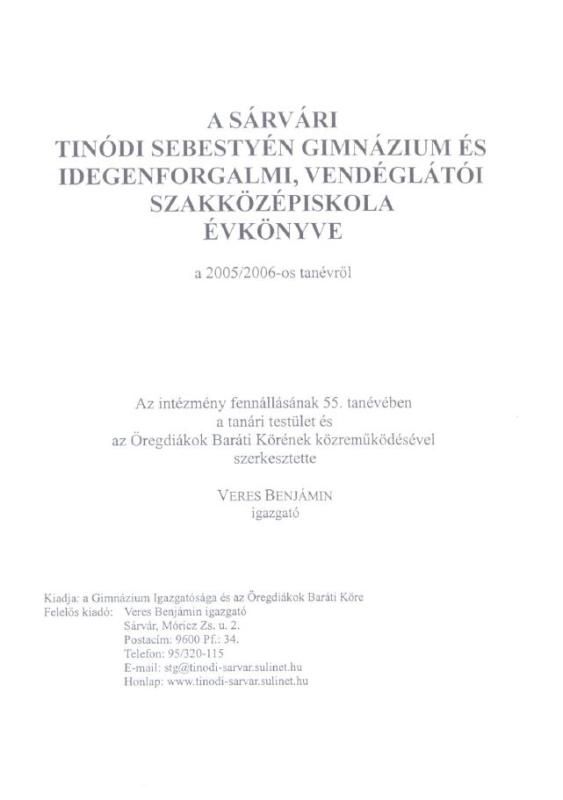 2005/2006-os tanévről