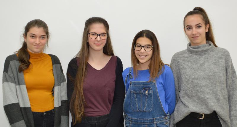 Pallósi Diána, Varga Sára, Király Panka, Kucsera Loretta